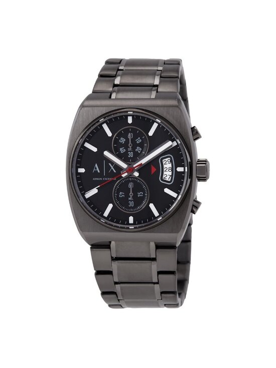 NWT Armani Exchange Oliver Chronograph Quartz Black Dial Men\'s Watch